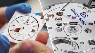 Visiting Grand Seiko How Their Watches Spring Drive Calibers Dials And Cases Are Made [upl. by Swigart126]