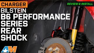 20112023 Charger Bilstein B6 Performance Series Rear Shock Review amp Install [upl. by Nref]