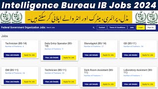 How to Apply for Intelligence Bureau IB Jobs 2024  Latest IB Jobs 2024 Application Guide [upl. by Min]