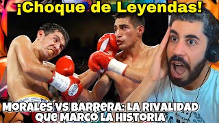 🇪🇸 REACCIÓN 🇲🇽 ¡LA BATALLA INMORTAL TERRIBLE MORALES VS BARRERA 1🧨 PURA DINAMITA EN EL RING 🔥​😱 [upl. by Spieler468]