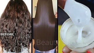 Just 1 Use Can Straighten Your Hair Permanently At Home Results Better Than RebondingKeratin [upl. by Anillek961]