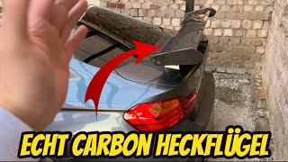 Neuen Echt Carbon Heckspoiler von AeroDynamics verbaut  BMW M4 F82 [upl. by Ashti]