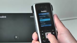 W52P DECT IP Phone  Time and Date [upl. by Sandell32]