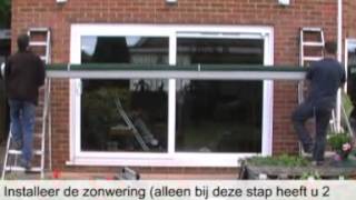 Zonwering Installatie Instructies [upl. by Niehaus]