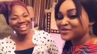 Mercy Chinwo on stage with Mercy Aigbe for Another Fathers Day [upl. by Niatsirt]