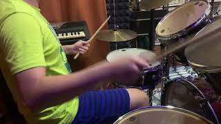 Jerry Lee Qi Song  Danger Zone Drum Cover [upl. by Kavanagh]