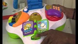 FISHER PRICE LAUGH amp LEARN MUSICAL TABLE [upl. by Silloh]