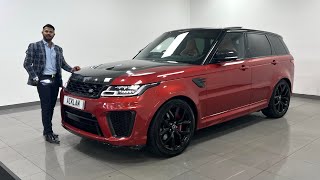 2021 Range Rover Sport 50 V8 SVR Carbon Edition [upl. by Neehsas]