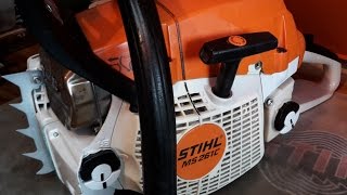 Stihl 261 CM Full Rebuilt amp Start  Wiederaufbau einer Stihl 261 [upl. by Aurelius904]