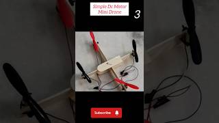 Simple Mini Drone using coreless MotorMini drone kese banate hai shorts drone viral diy [upl. by Ardnatal376]