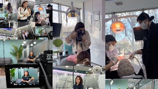 DİŞ HEKİMİ VLOGBENİMLE KLİNİKTE BİR GÜN dişhekimi dişkliniği dentistlife [upl. by Ainahpets]