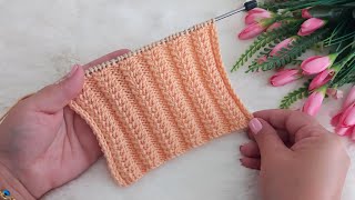 ✅️🍀Aşırı Kolay Muhteşem Örgü Modeli ✅️🍀easy knitting pattern [upl. by Napra706]