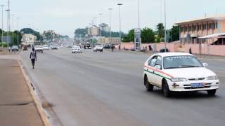 Avenue HouphouëtBoigny Yamoussoukro Côte d’Ivoire [upl. by Baseler]