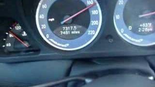 Mercedes Mclaren SLR acceleration to 190mph [upl. by Stets566]