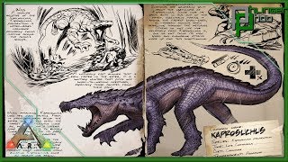 Ark Basic Kaprosuchus  EVERYTHING YOU NEED TO KNOW [upl. by Katuscha691]