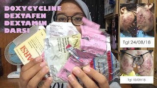 REVIEW OBAT MINUM UNTUK JERAWAT Doxycycline Dextafen Dextamine Darsi  RADANG KULIT [upl. by Suzan862]