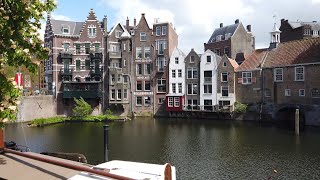 Walking around in Rotterdam  Delfshaven ⛅  The Netherlands  4K60 [upl. by Merrell]