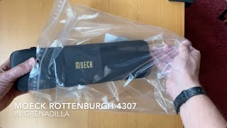 UNBOXING Moeck Rottenburgh Alto recorder in grenadilla 4307 [upl. by Craner]