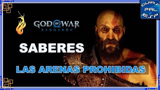 Saberes  Las Arenas Prohibidas Alfheim  GoW Ragnarök  Guía de coleccionables [upl. by Bartko]