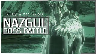 MIDDLEEARTH Shadow of War NAZGUL BOSS  First look  Helm Hammerhand [upl. by Carmencita935]