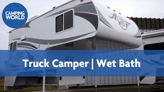 2017 Arctic Fox 865  Truck Camper  Solitaire Azul  RV Review [upl. by Kynthia316]