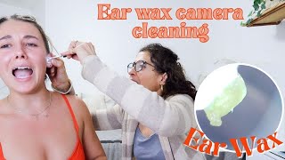 Using An Ear Wax Cleaning Camera To Clean My Daughters Ears [upl. by Amsirac]