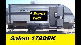 Salem FSX 179DBK  Camping Tip [upl. by Uhsoj727]