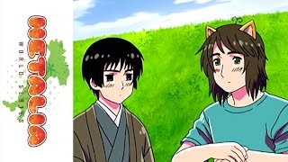 Hetalia World Series Official Clip  Greece and Cats [upl. by Nosredna]