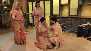 Gehna Zevar Ya Zanjeer Serial On Location Set  Ayushman Aur Gehna Ka Emotional Moment Twist Show [upl. by Leah]