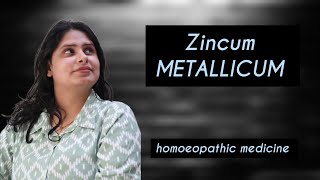 Zincum METALLICUM Homoeopathic medicine  keynote of Homoeopathic medicine [upl. by Itsyrc]