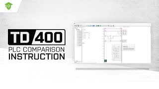 TD400 PLC Comparison Instruction [upl. by Aleel827]