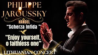 Philippe Jaroussky  Handel  quotScherza Infidaquot Ariodante  Lithuanian concert baroquemusic [upl. by Onateyac707]