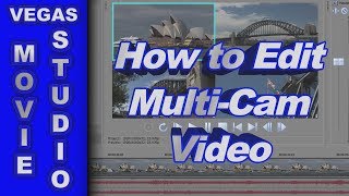 How to Edit MultiCam Video with Movie Studio Platinum 13 [upl. by Nilesoy528]