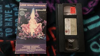 Opening To Lone Wolf McQuade 1983 VHS [upl. by Ursula]