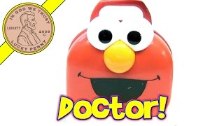 FisherPrice Sesame Street Elmo Giggle Medical Kit 2006 Matel Toys K4674 [upl. by Narik]