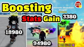 Do Thousand Rebirth to boost Stats gains while glitching  Muscle Legends Roblox [upl. by Atinhoj]