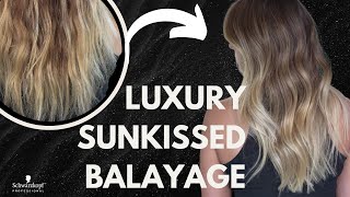 Gradient Balayage  BLONDME Technique w Liz Haven  Schwarzkopf Professional [upl. by Dawson]