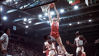 1973 Moscow Universiade basketball Final Usa vs Ussr [upl. by Idnek]