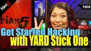 How to begin hacking with the YARD Stick One  Hak5 1908 [upl. by Ashraf360]