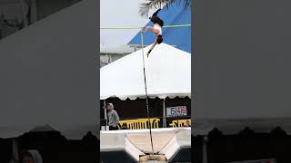 college womens pole vault sports highlight [upl. by Nolyak]