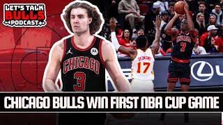 Chicago Bulls Win First NBA Cup Game In 3 Years [upl. by Niwdog255]