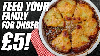 Budget Cottage Pie With A Money Saving HACK [upl. by Anilac]