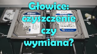 Odzyskiwanie danych z dysku twardego  wymiana głowic [upl. by Niel]