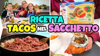 FACCIAMO I TACOS NEL SACCHETTO DELLE PATATINE Ricetta Facile e Veloce [upl. by Natek]