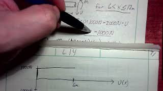 Statics Lecture 14 part 5 example [upl. by Nivek]