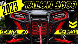 NEW 2023 Honda Talon 1000 Sport Side by Side Model Lineup SNEAK PEEK [upl. by Adnama]