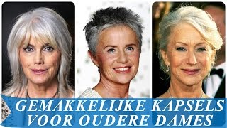 Gemakkelijke kapsels voor oudere dames [upl. by Furmark]