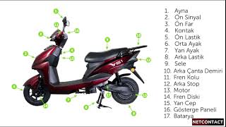 Volta VS1 elektrikli moped özellikleri nelerdir  Almaya değermi [upl. by Volnak]