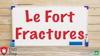 Le Fort Fractures  EMTprepcom [upl. by Ayojal872]