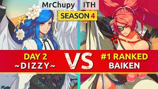 GGST ▰ MrChupy Day 2 Dizzy vs ITH 1 Ranked Baiken Guilty Gear Strive Gameplay [upl. by Magda]